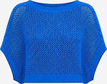Süel knitwear Knitted top 'Birthday' in Blue: front
