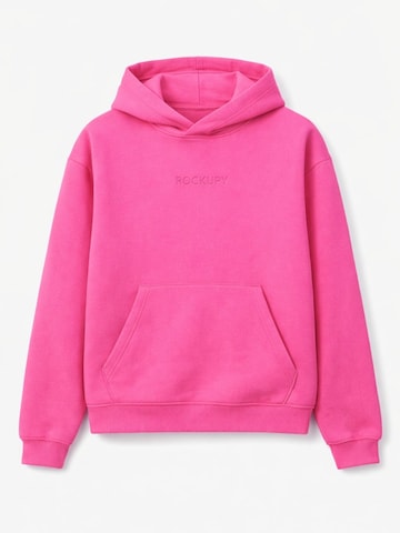 Rockupy Sweatshirt 'Andriel' in Pink: front