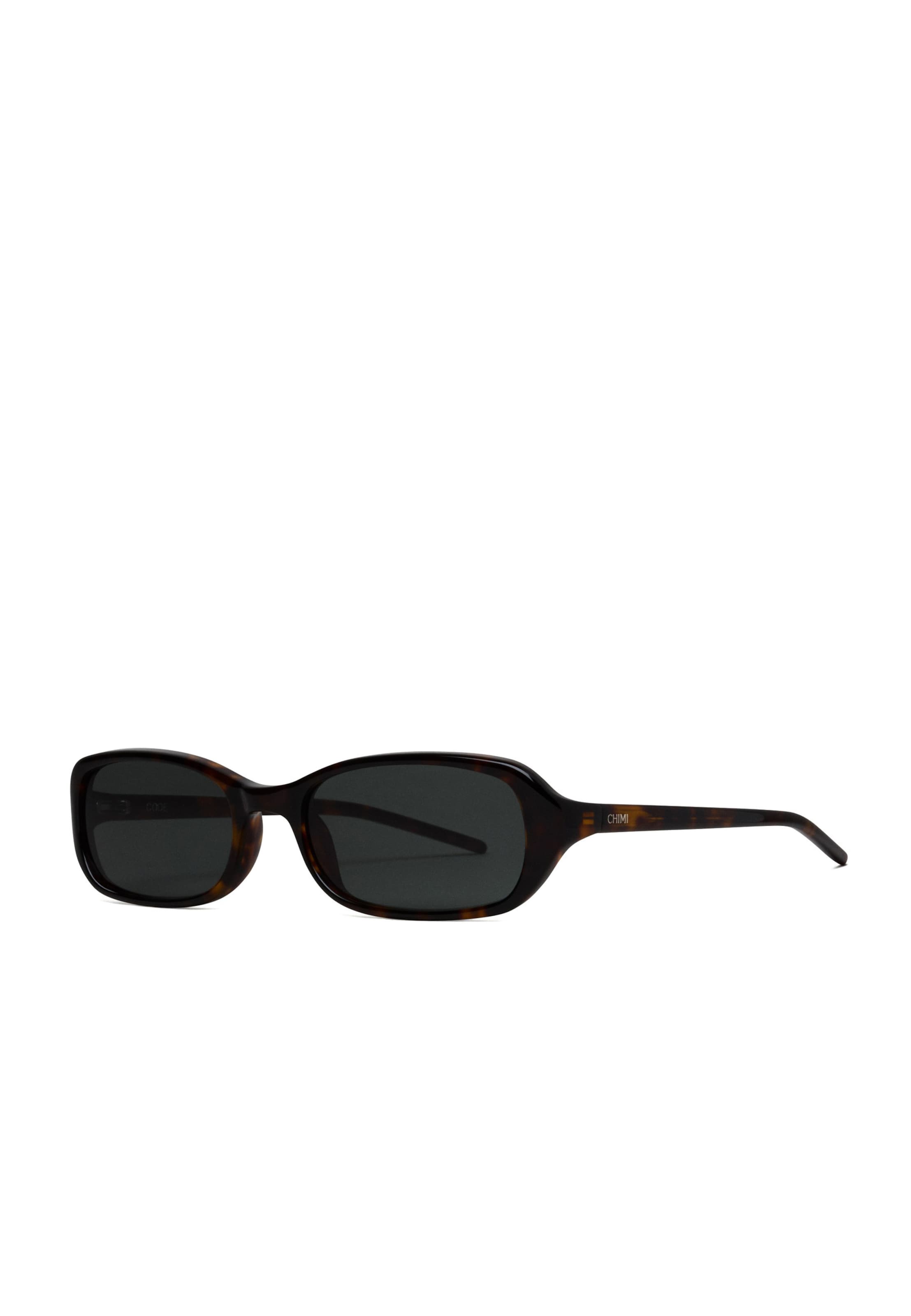 CHIMI Sonnenbrille 'Code.2' in Schwarz: Vorderseite