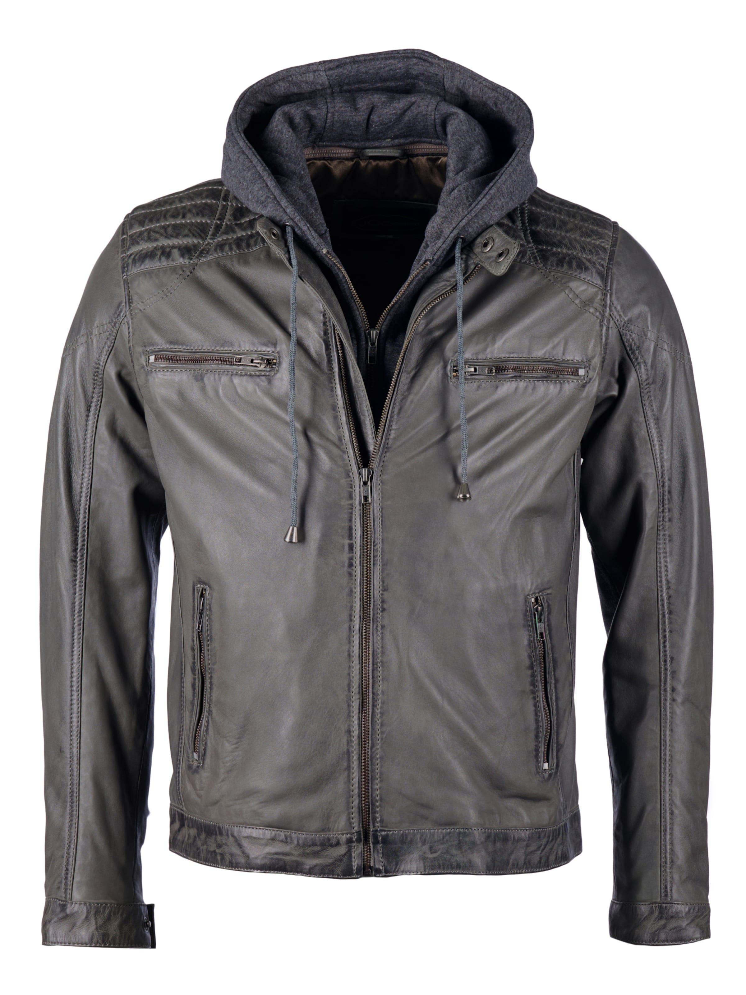 JCC Tussenjas in Grijs: voorkant