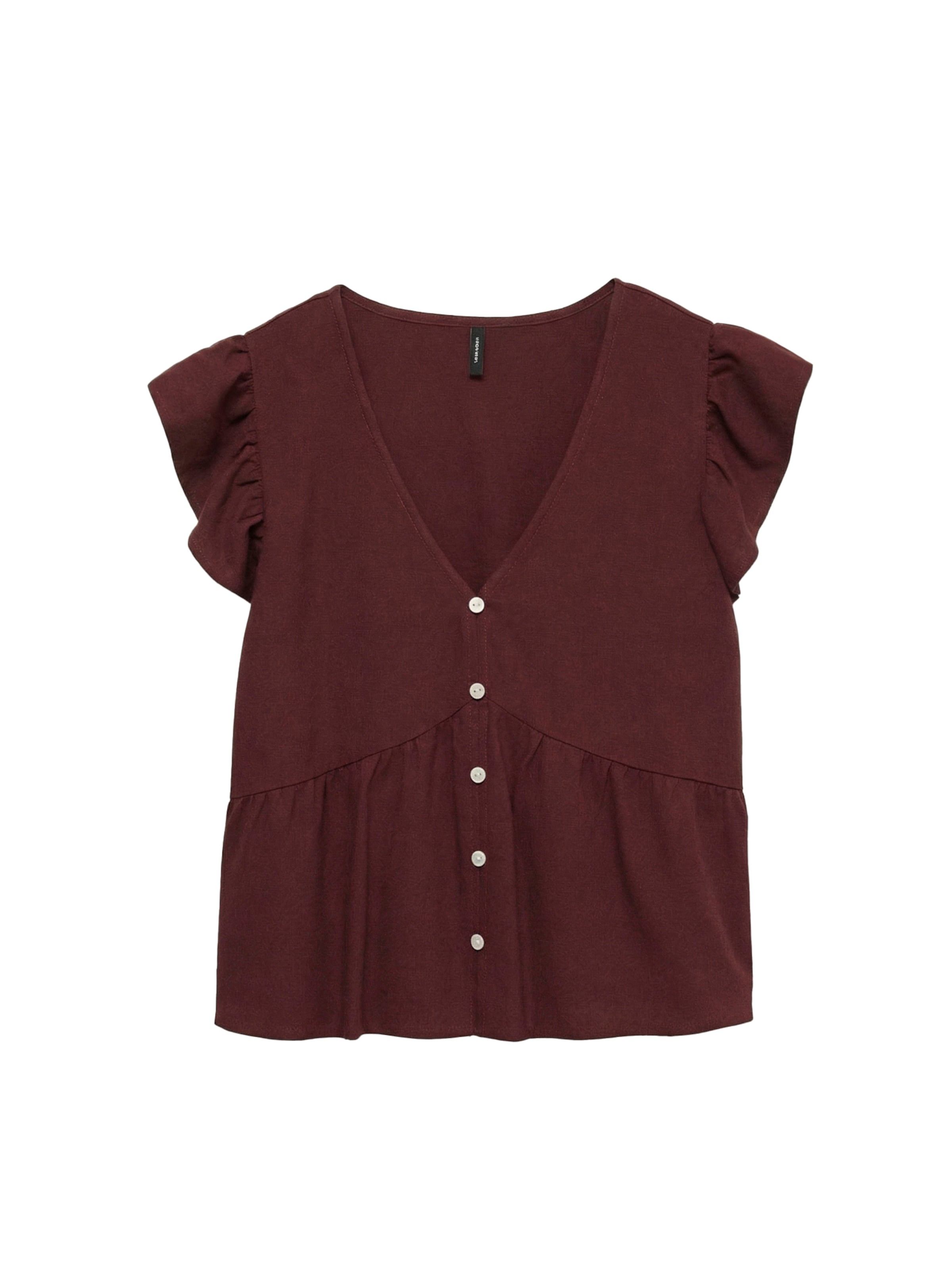 VERO MODA Blouse 'VMMYMILO' in Rood: voorkant