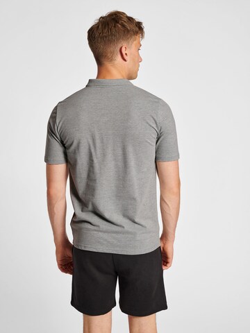 Hummel Poloshirt 'Red' in Grau