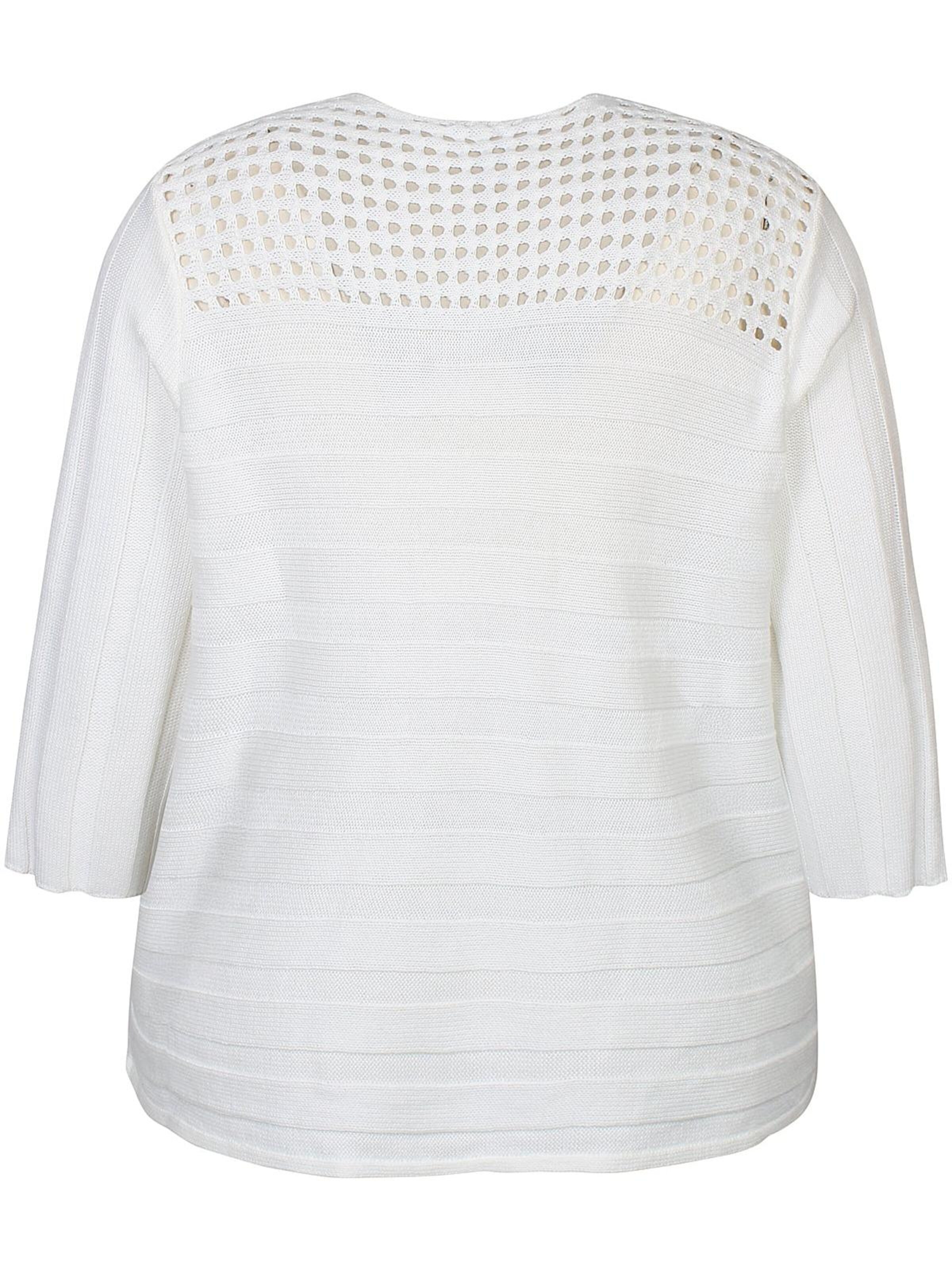 Chemisier 'Capri 1246' Zhenzi en blanc