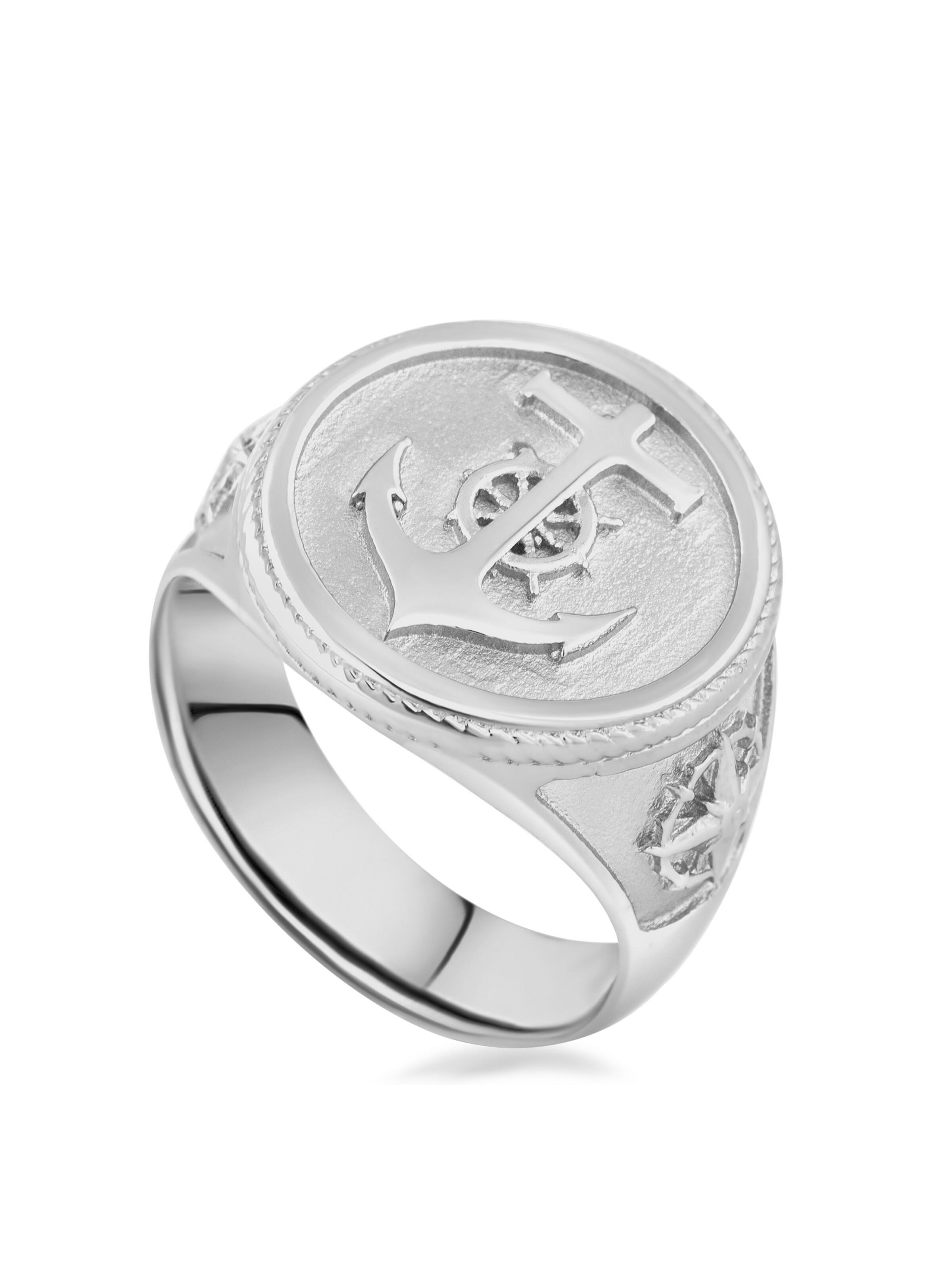 Akitsune Ring 'Portus'‌‌‌‌‌‌‌‌‌ in Silber