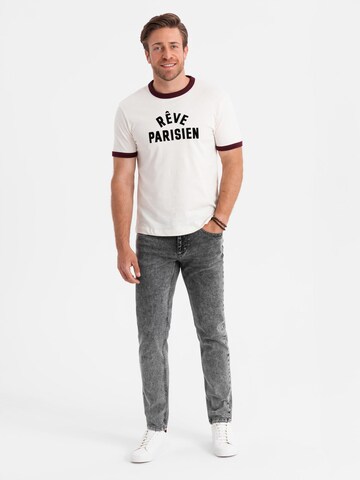 Ombre Regular Jeans in Grijs