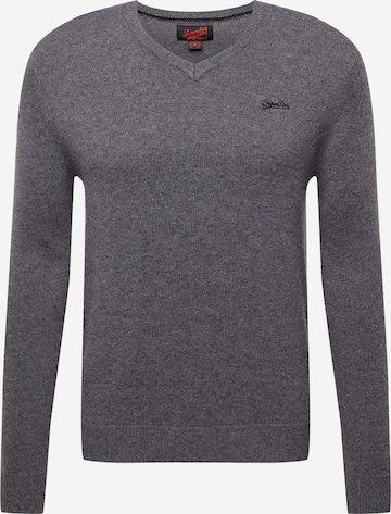 Superdry Pullover 'Essential' i grå: forside