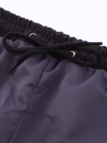 Reslad Badeshorts 'Badeshort mit Reißverschluss' in Grau