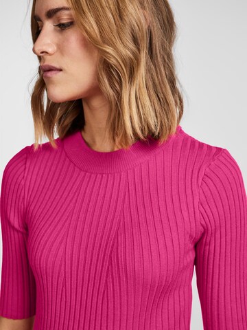 PIECES Sweter 'Crista' w kolorze różowy