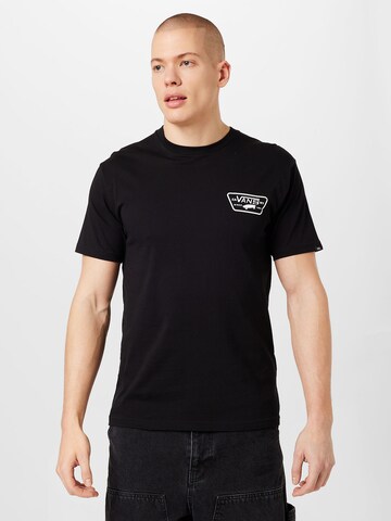 T-Shirt VANS en noir : devant