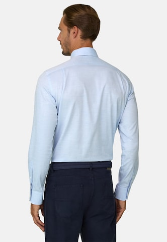 Boggi Milano Regular fit Button Up Shirt in Blue