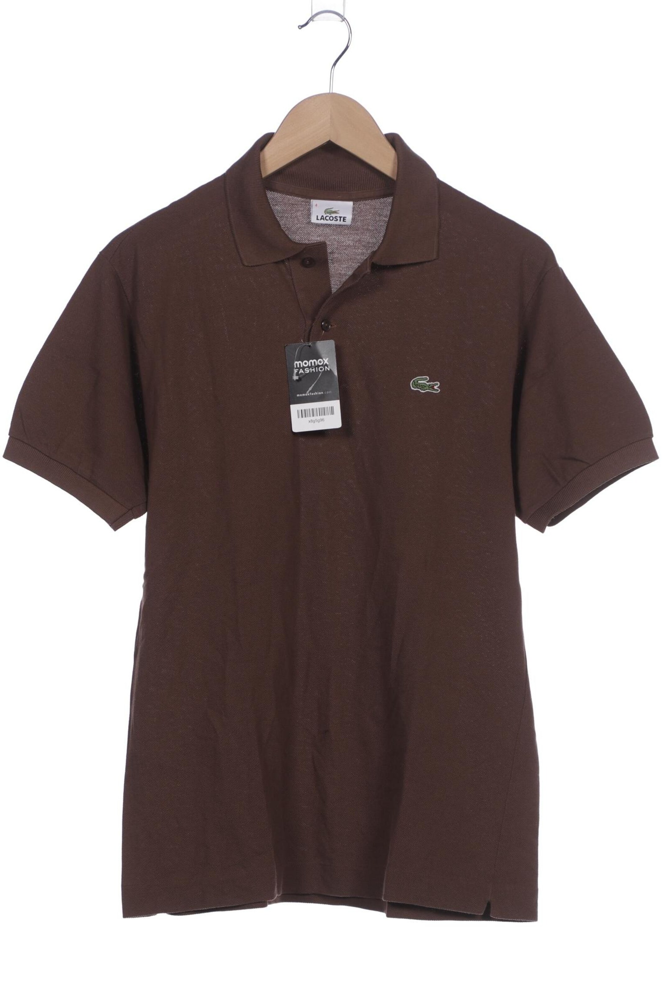 LACOSTE Poloshirt M in Braun: Vorderseite