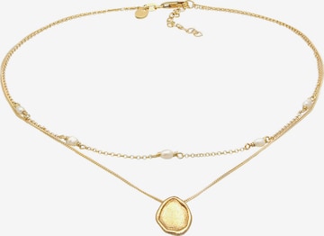 ELLI PREMIUM Kette in Gold: Vorderseite
