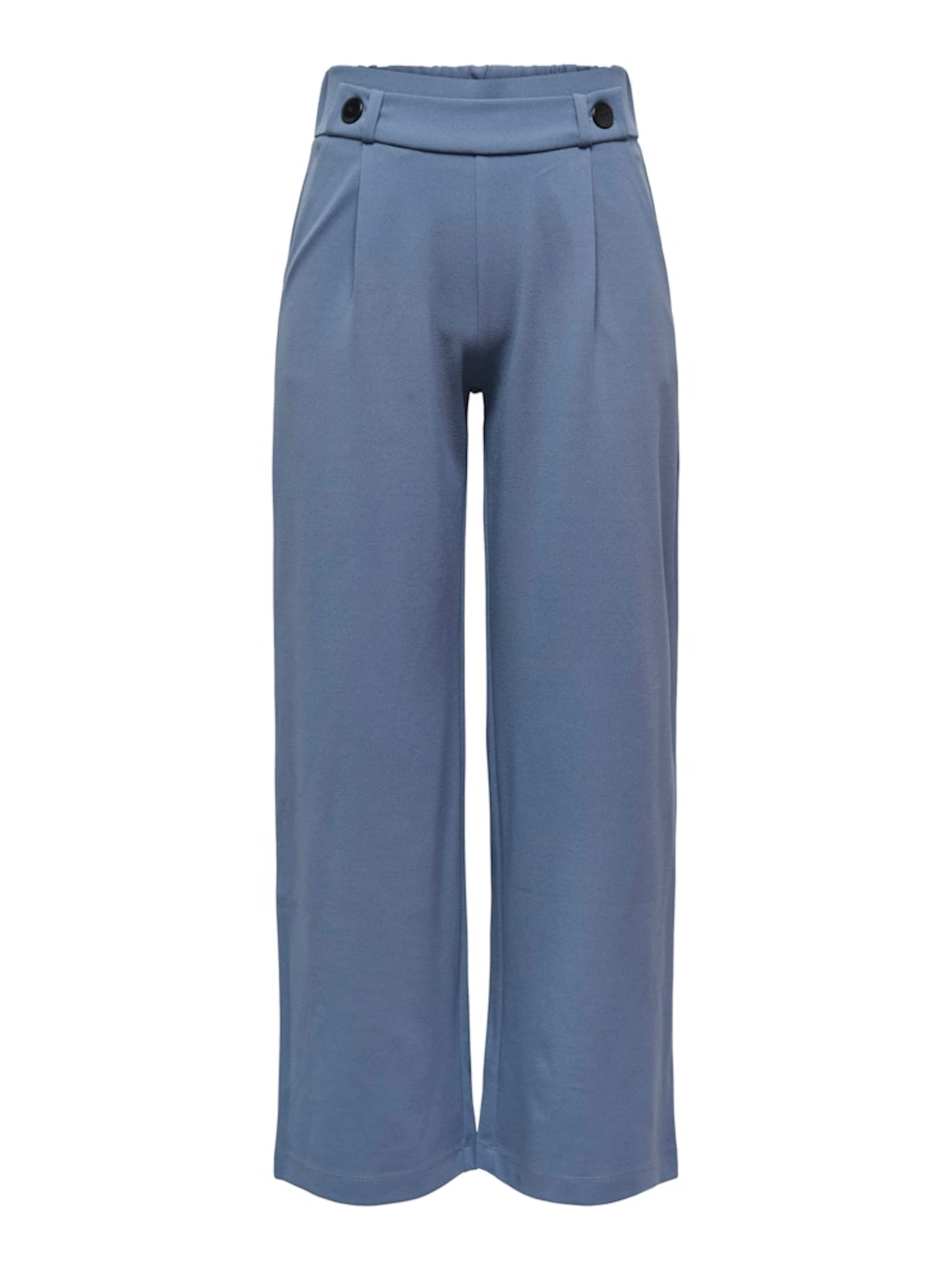 JDY Wide leg Παντελόνι πλισέ 'JDYGeggo' σε μπλε: μπροστά