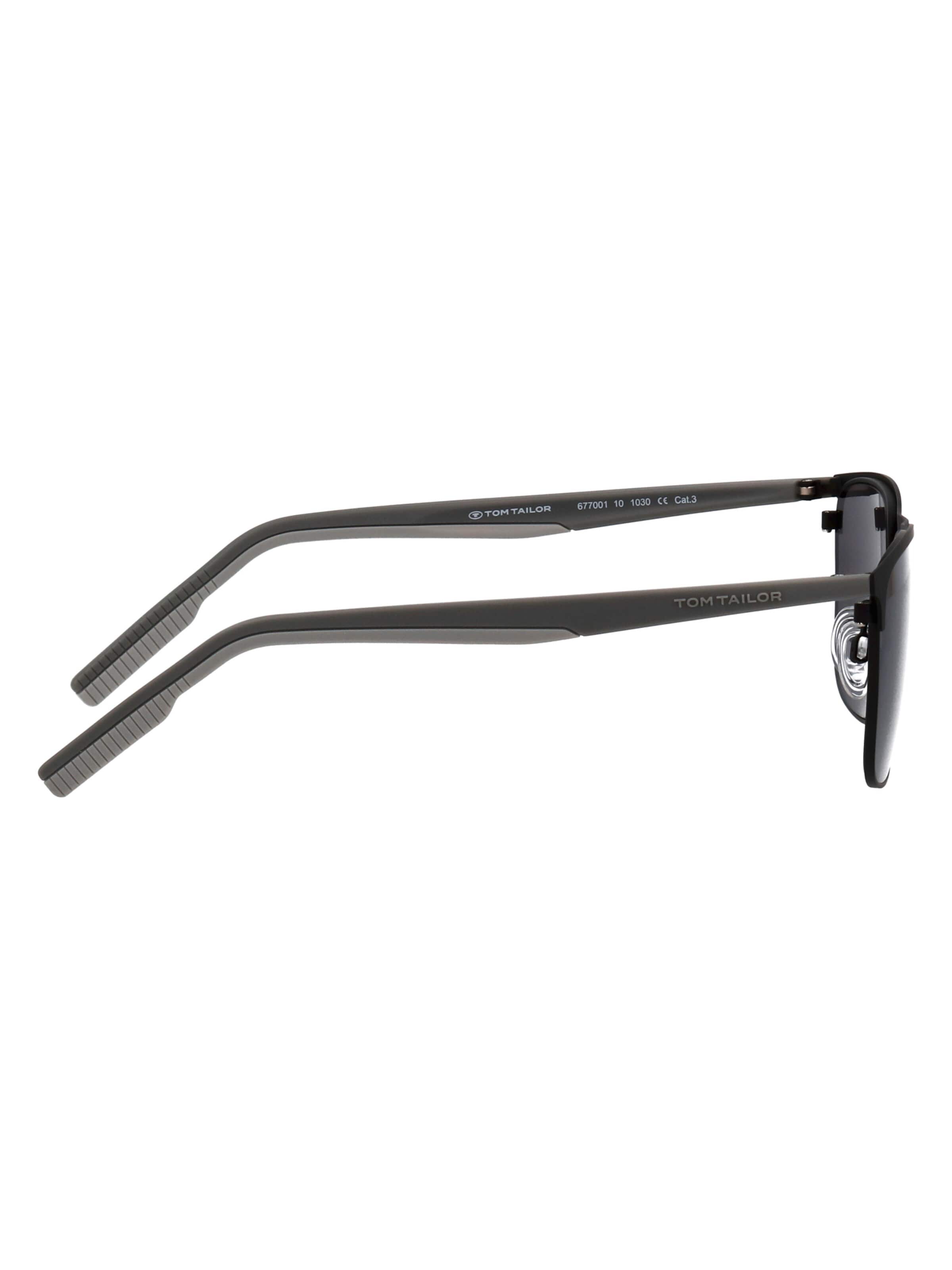TOM TAILOR Sonnenbrille in Schwarz