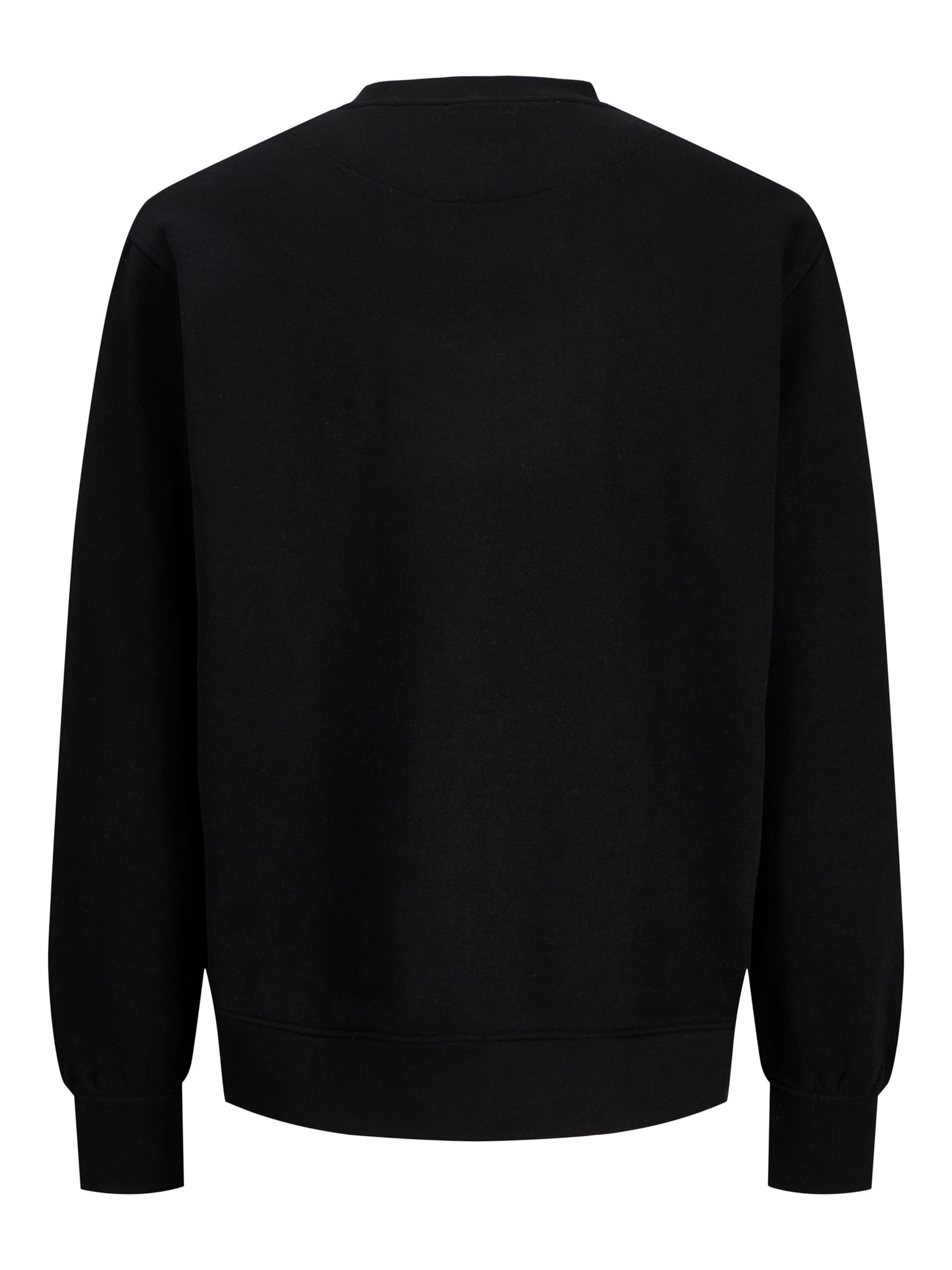 Felpa 'JJESOHO' di Jack & Jones Plus in nero