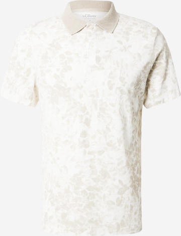 T-Shirt s.Oliver en beige : devant