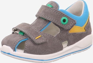 SUPERFIT - Zapatos abiertos 'Boomerang' en gris: frente