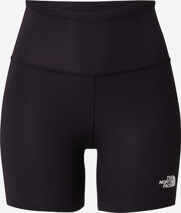 juoda THE NORTH FACE Siauras Sportinės kelnės 'Flex': priekis
