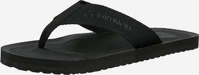 Šlepetės per pirštą iš Calvin Klein, spalva – juoda, Prekių apžvalga