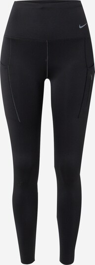 NIKE Sportbroek in de kleur Grijs / Zwart, Productweergave