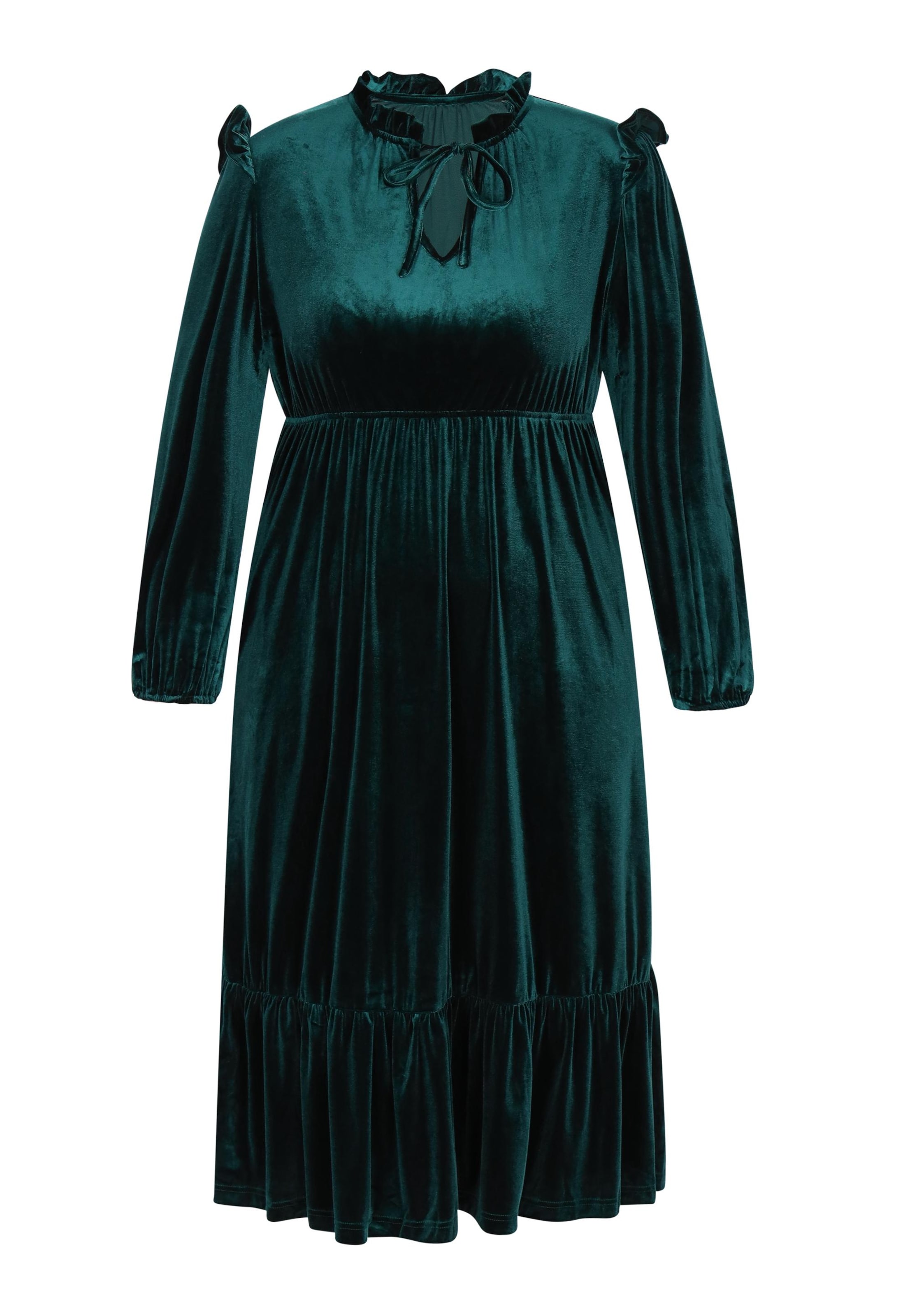 joella Dress in Green: front