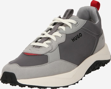 Baskets basses 'Kane' HUGO Red en gris : devant