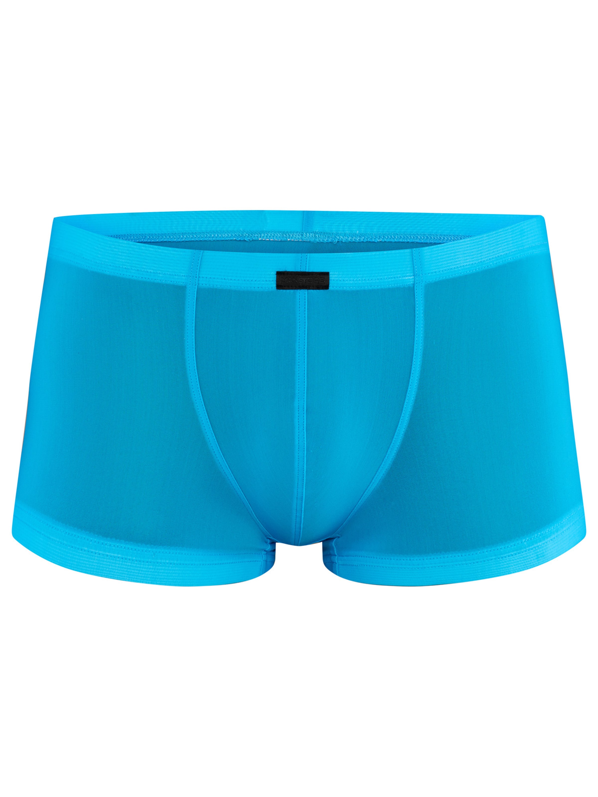 Manstore Boxer shorts ' M101 Micro Pants ' in Blue: front