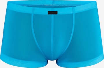 Manstore Boxer shorts ' M101 Micro Pants ' in Blue: front