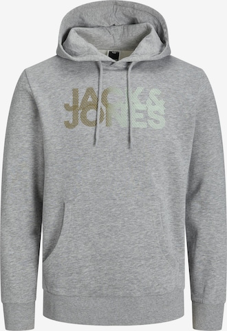 JACK & JONES Sweatshirt in Grijs: voorkant