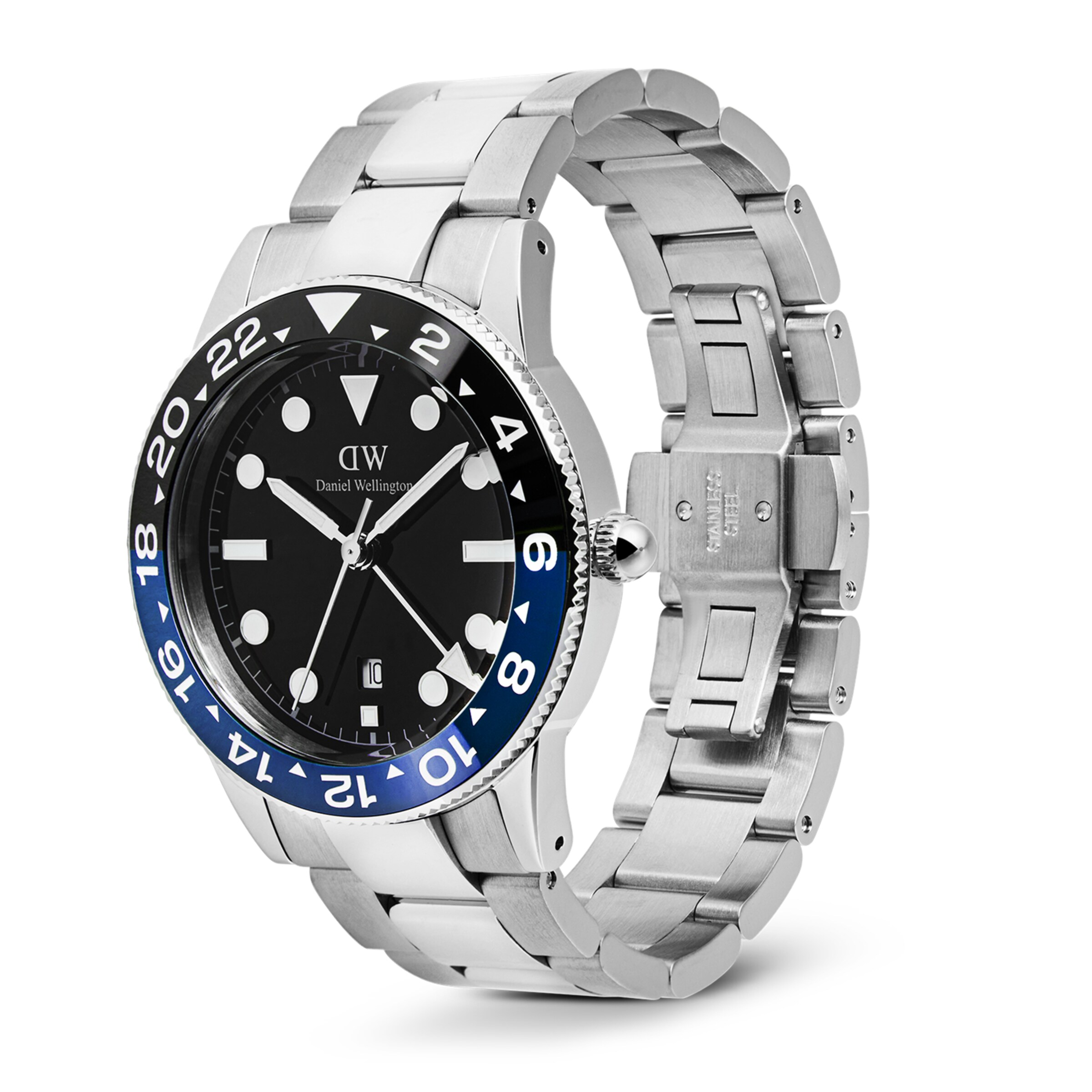 Daniel Wellington Analoog horloge in Zilver