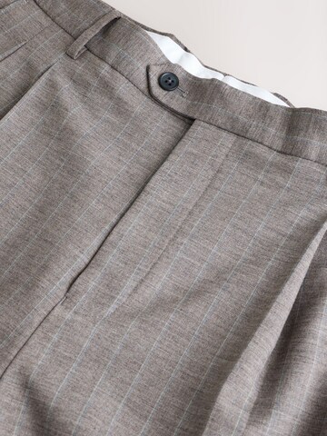 Loosefit Pantalon à plis Next en marron