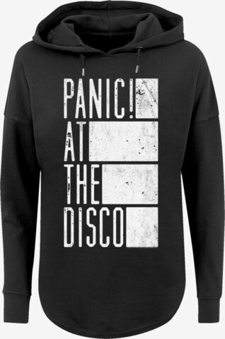 F4NT4STIC Sweatshirt 'Panic At The Disco Block' in Zwart: voorkant