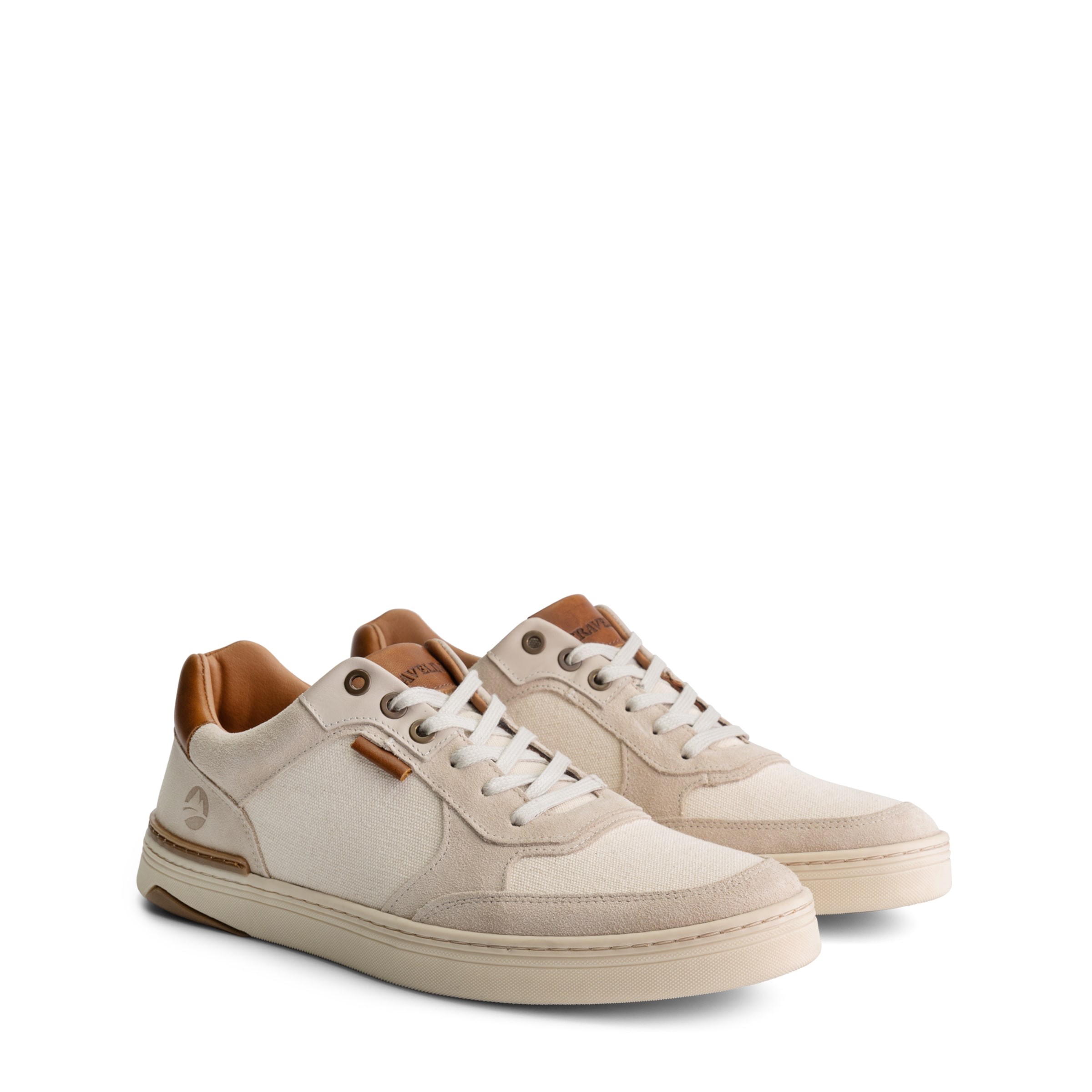 Travelin Sneaker low 'Bromley' i hvid