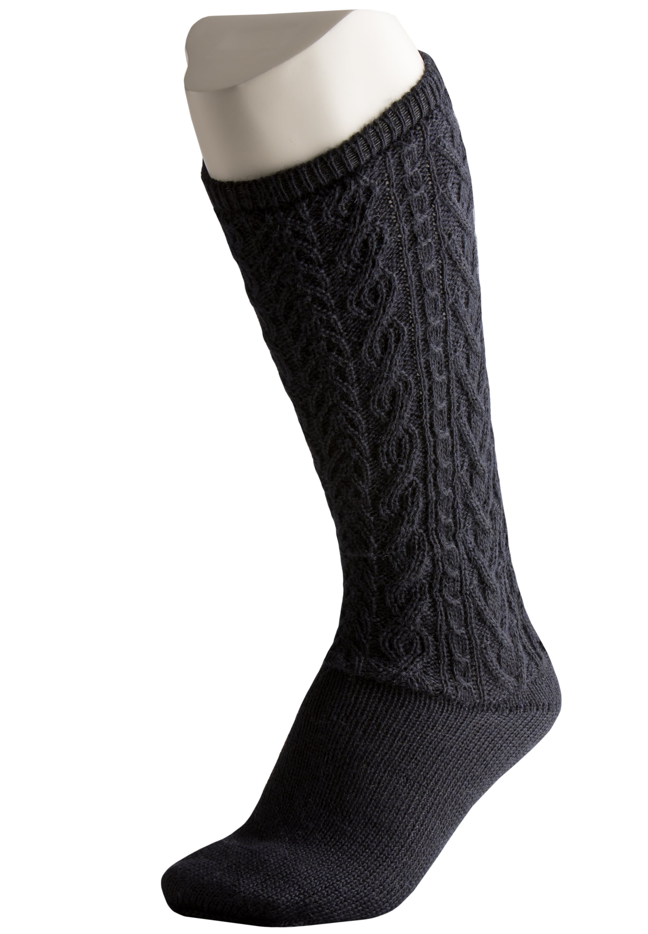 STOCKERPOINT Trachtensocken 'Albert' in Blau: Vorderseite