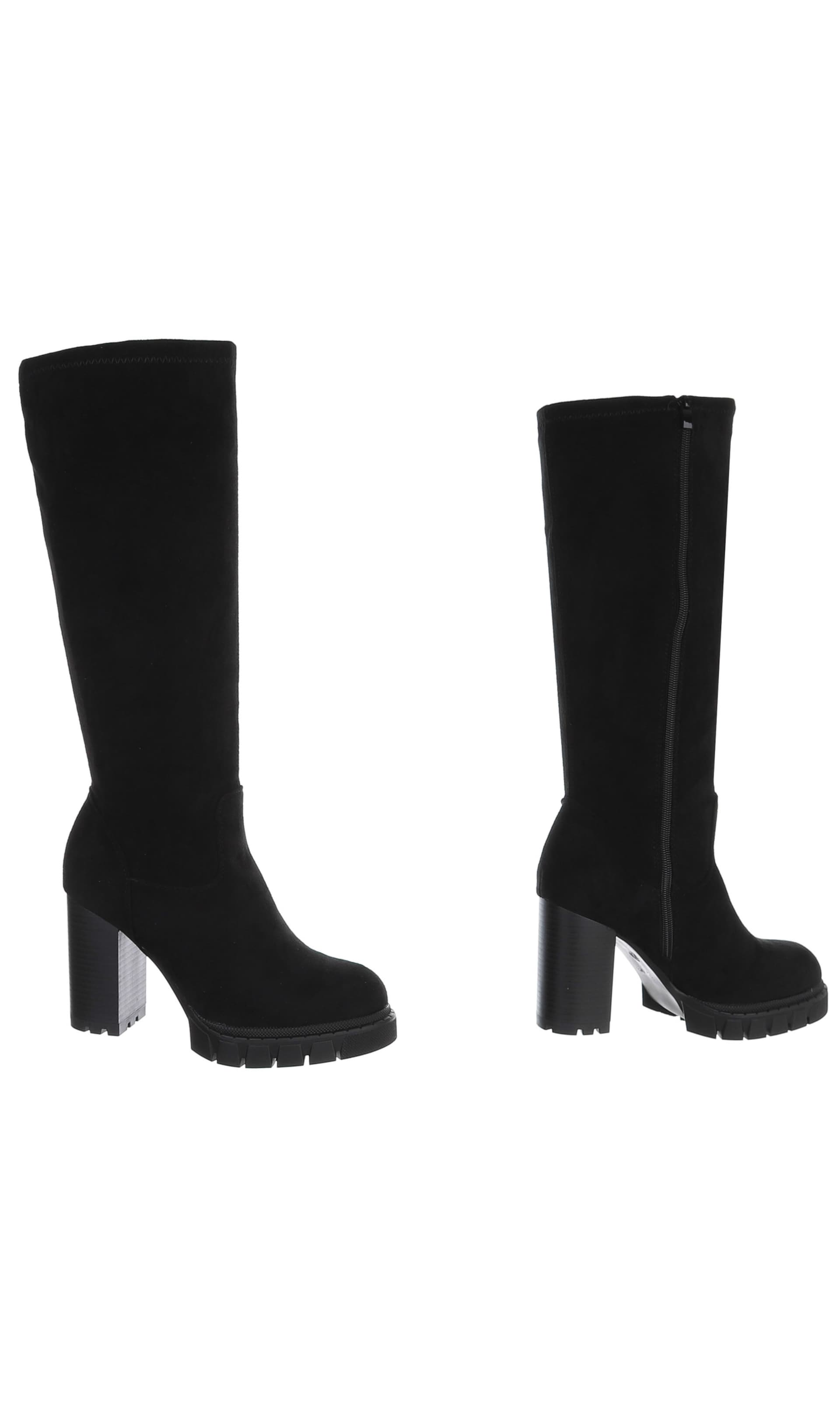 Ital-Design Stiefel in Schwarz