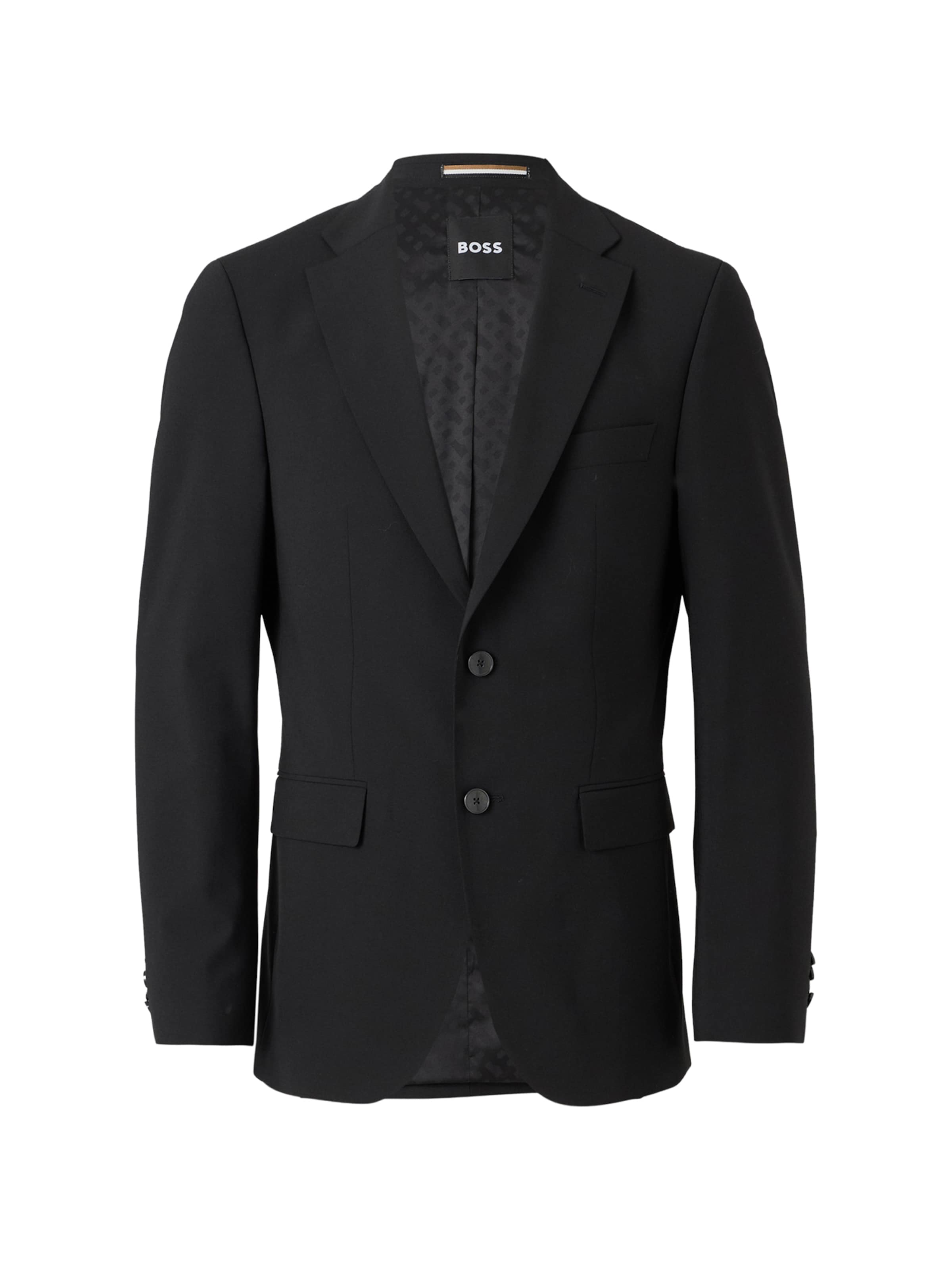 BOSS Слим Пиджак &#x27;H-Harvey-MM-C-NF&#x27; в Черный: спереди