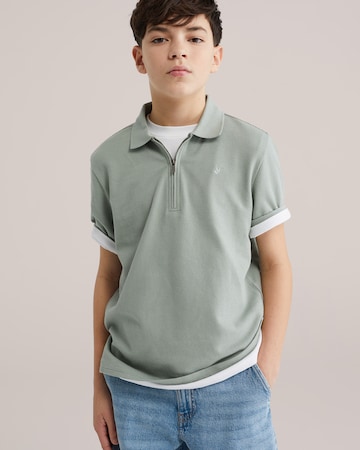 WE Fashion Koszulka w kolorze zielony: przód