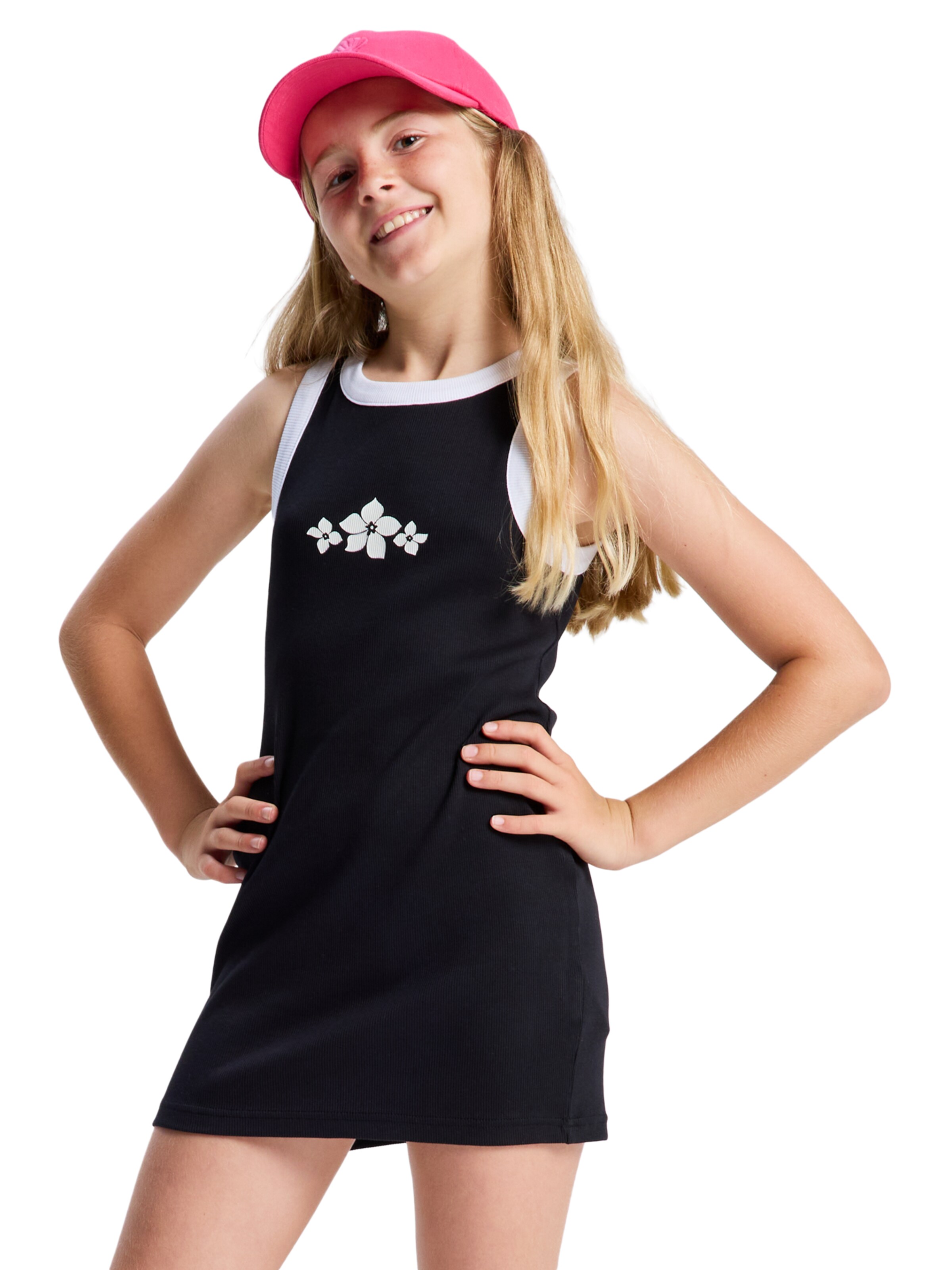 ROXY Kleid 'Iconic Days' in Schwarz: Vorderseite