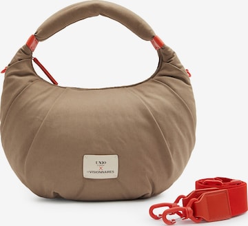 Sacs à main 'Unio' Les Visionnaires en marron : devant