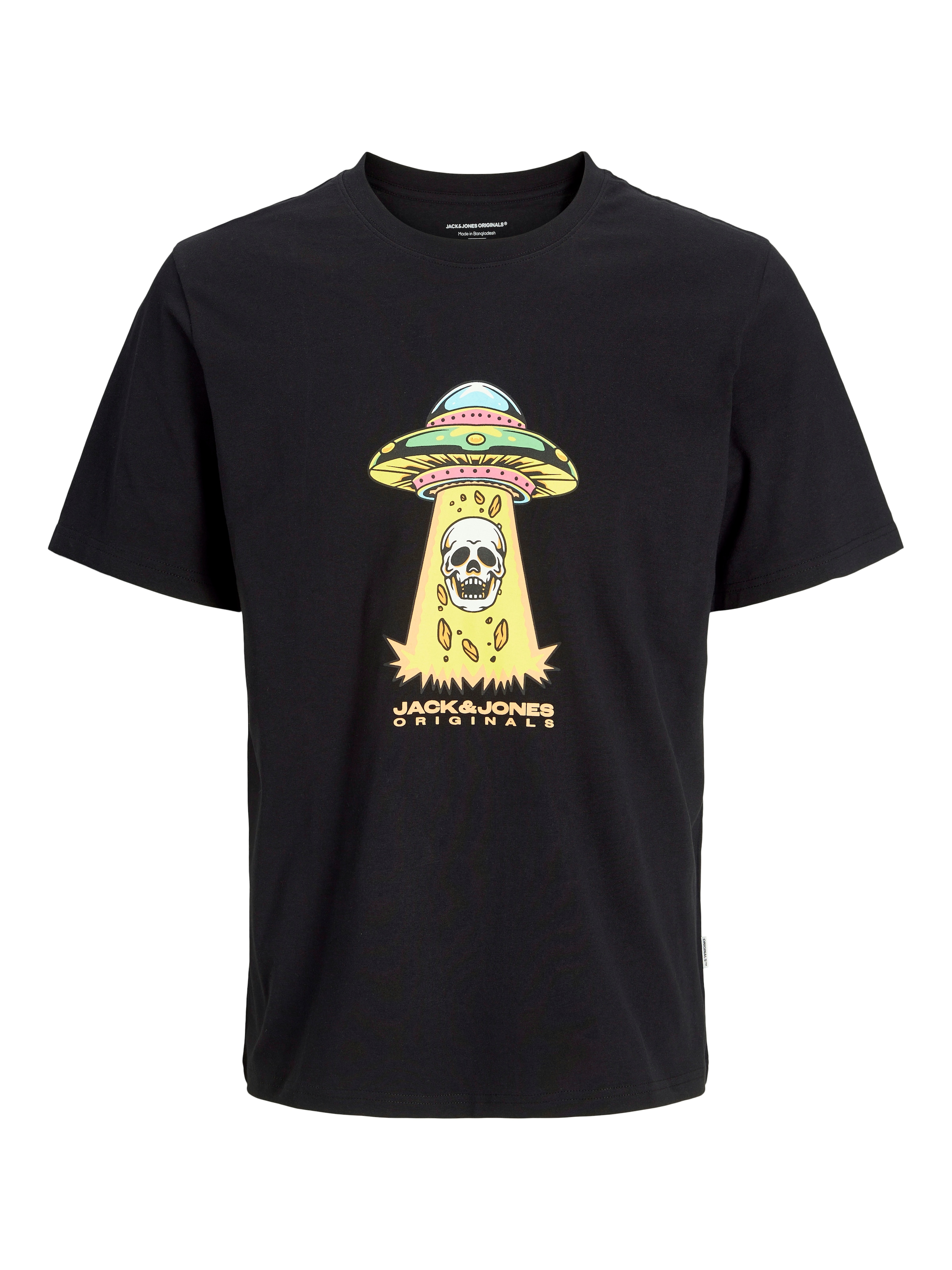 T-Shirt 'JORAnatomy' JACK & JONES en noir : devant