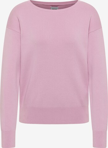 MUSTANG Sweater 'Style Marianna' in Pink: front