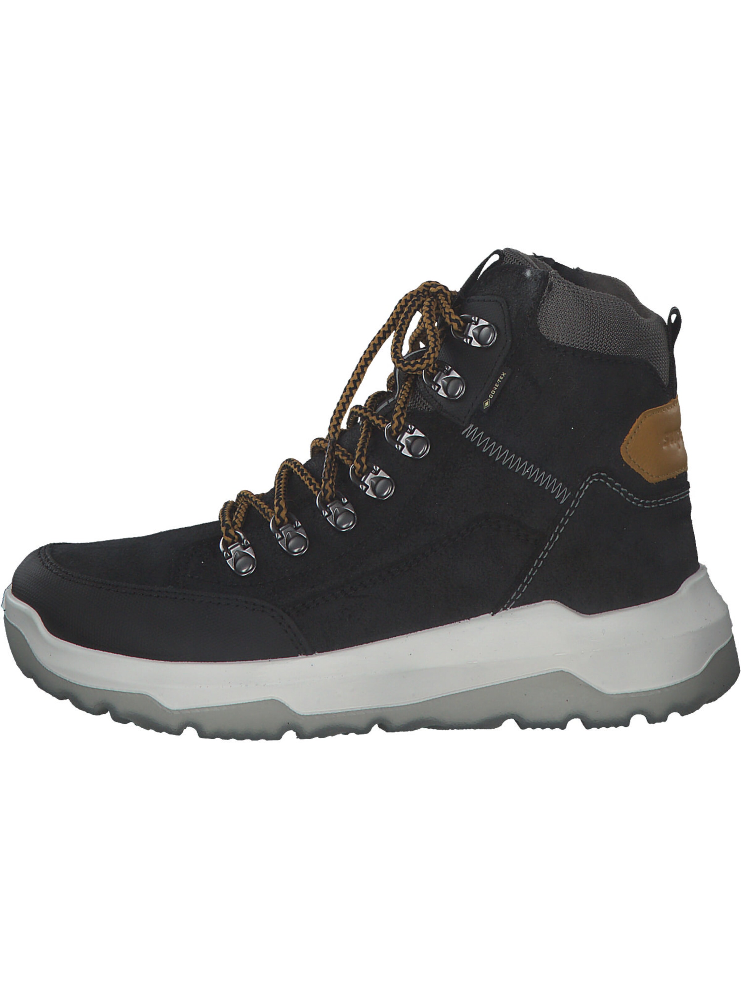 SUPERFIT Schnürstiefelette 'Space 00498' in Schwarz