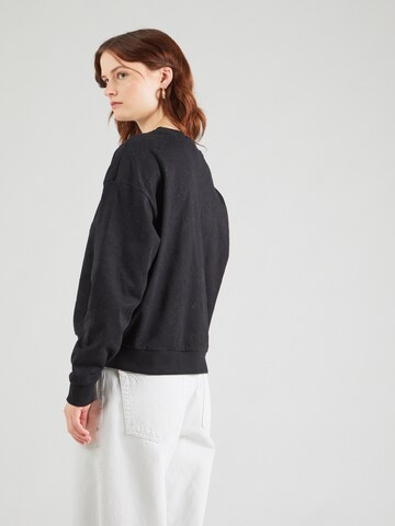 JDY Sweatshirt 'JDYFLAME' in Black