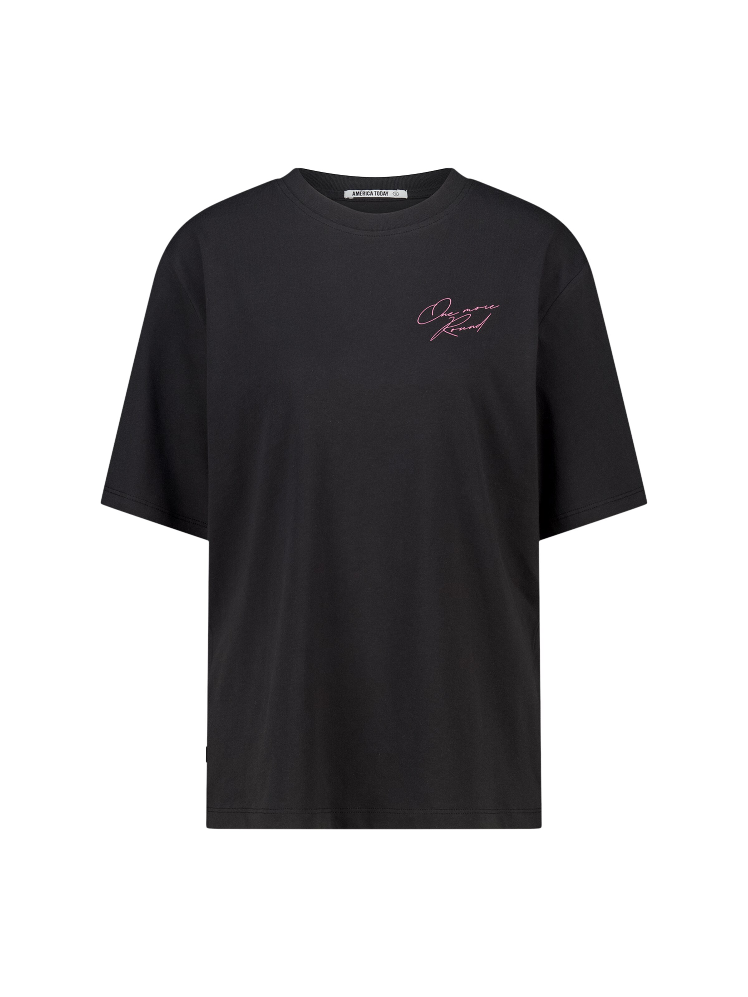 America Today T-Shirt in Schwarz: Vorderseite