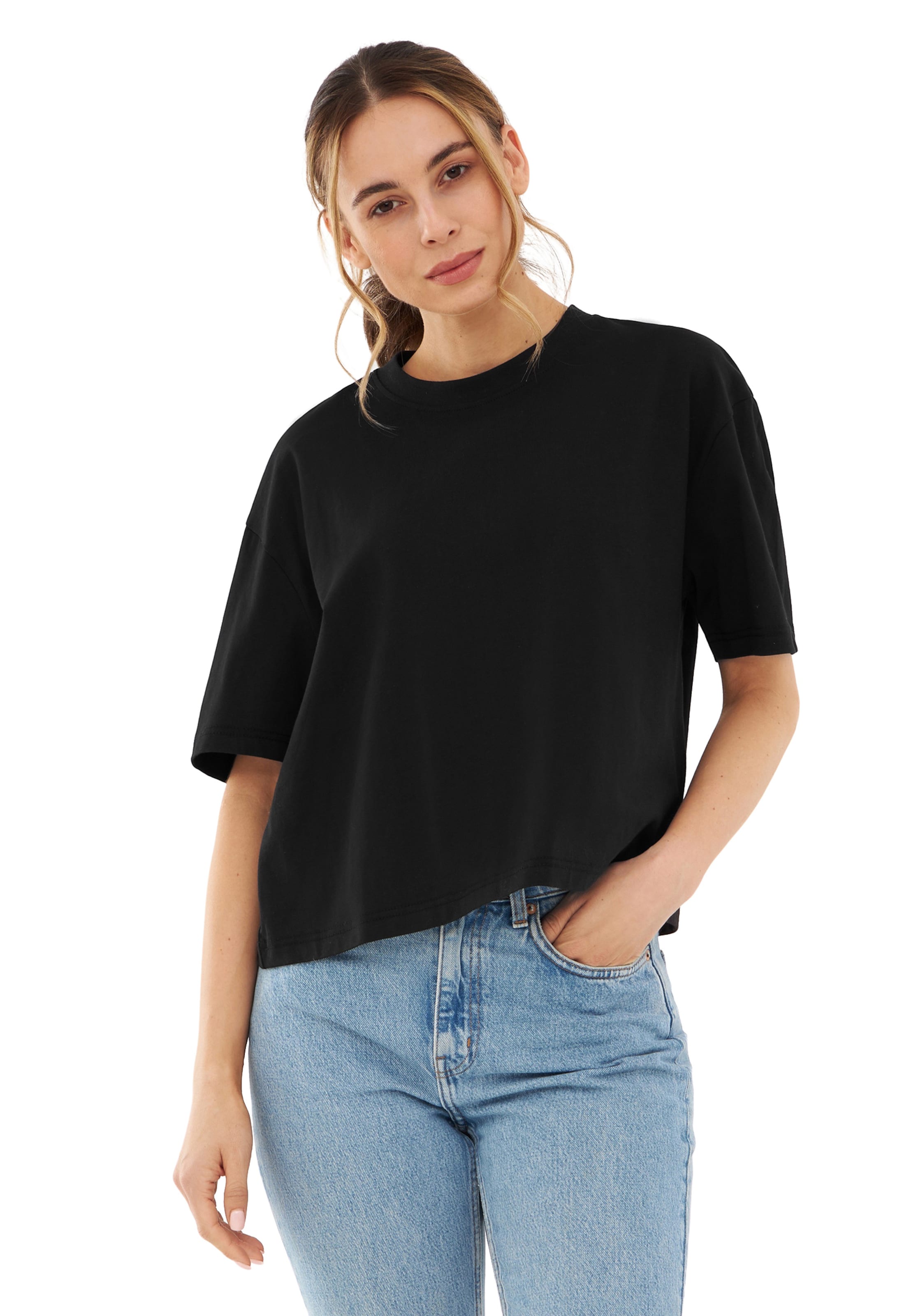 juoda Johnny Urban Marškinėliai 'Zoey': priekis