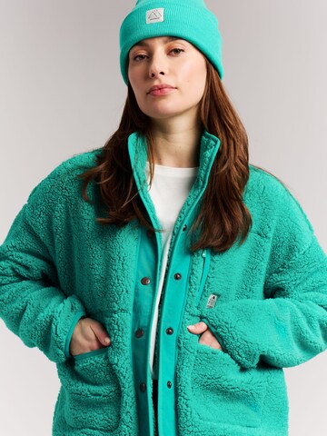 PROTEST Fleece jas 'PRTLUX' in Groen
