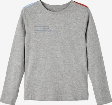 NAME IT Shirt 'Lerone' in Grau: predná strana