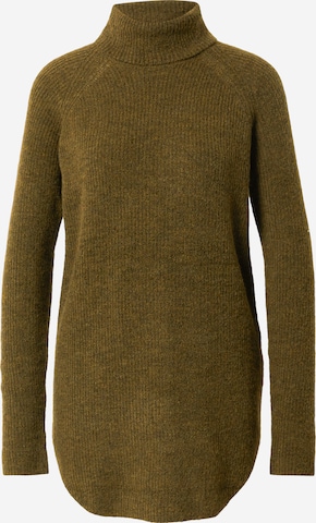PIECES Sweater 'ELLEN' in Brown: front