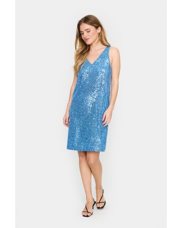 SAINT TROPEZ Cocktailkleid 'Evita' in Blau