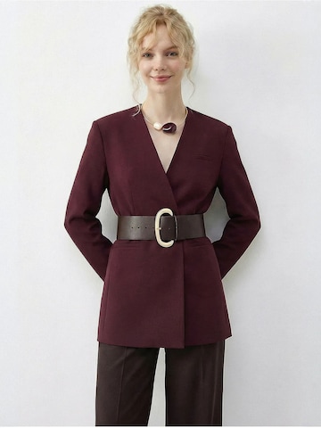 Blazer Bianco Lucci en rouge